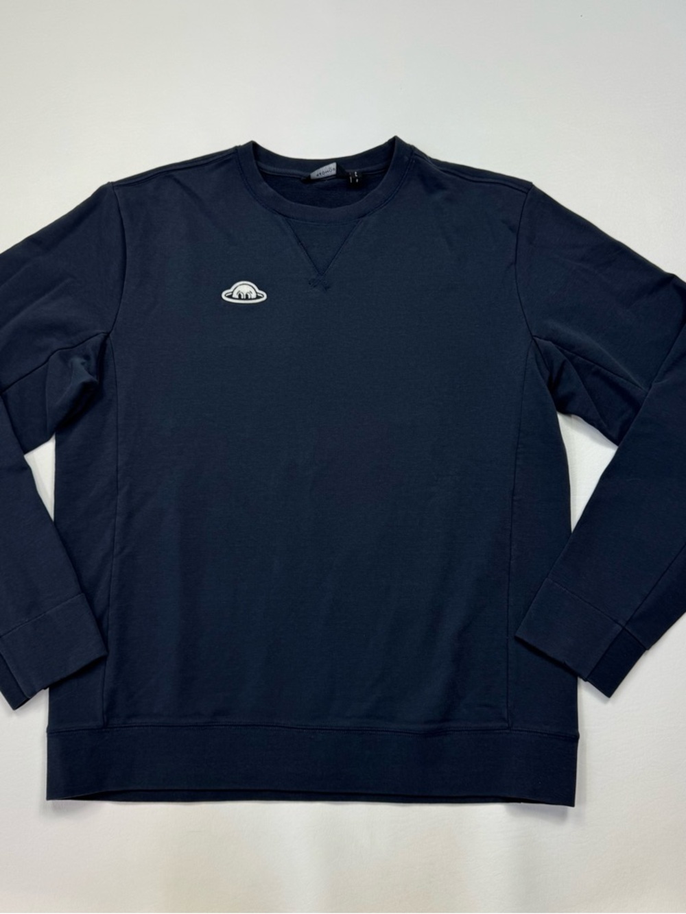Radmor Men's Navy Long Sleeve Crewneck Sweatshirt Size Large